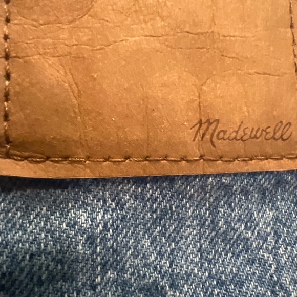 Madewell Perfect Vintage Straight Jeans 100% Cotton Rigid Denim   Size 33 - Picture 7 of 12